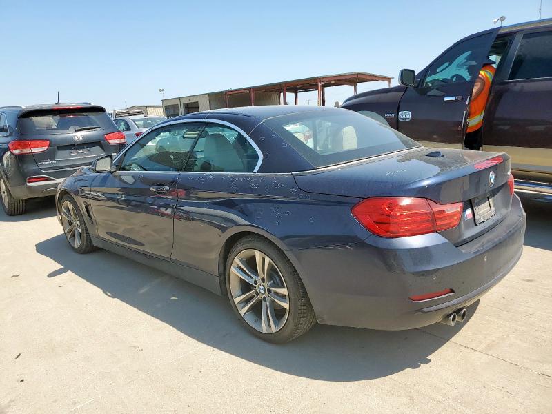  BMW 4 SERIES 2016 Синий