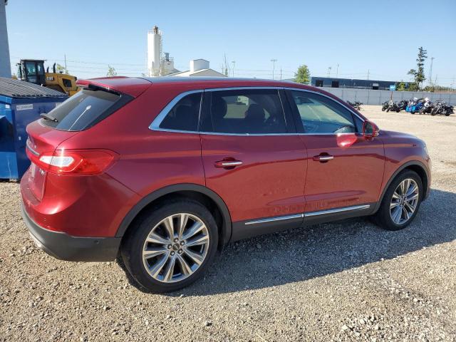 Паркетники LINCOLN MKX 2016 Красный