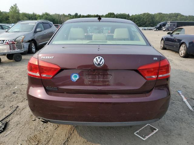  VOLKSWAGEN PASSAT 2013 Maroon