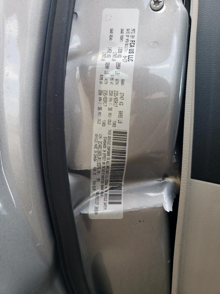 2018 Chrysler Pacifica Touring L VIN: 2C4RC1BG5JR119376 Lot: 68907165