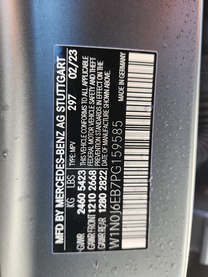 2023 Mercedes-Benz Glc Coupe 43 4Matic Amg VIN: W1N0J6EB7PG159585 Lot: 68938215