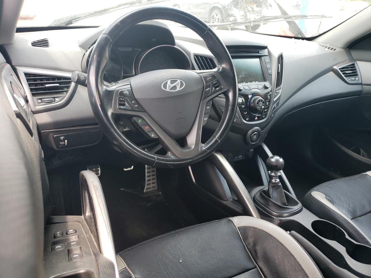 2015 Hyundai Veloster Turbo VIN: KMHTC6AE3FU218626 Lot: 69056215