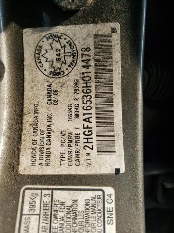 2006 HONDA CIVIC LX  