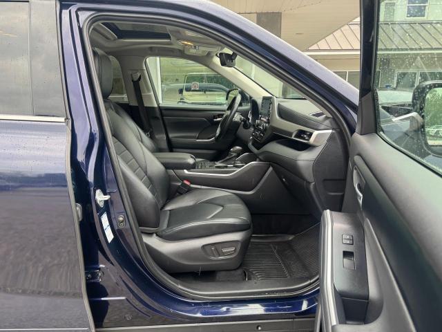  TOYOTA HIGHLANDER 2022 Blue