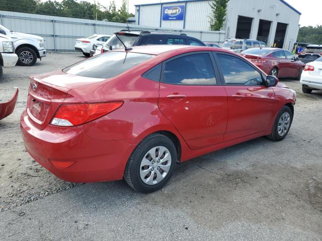  HYUNDAI ACCENT 2015 Red