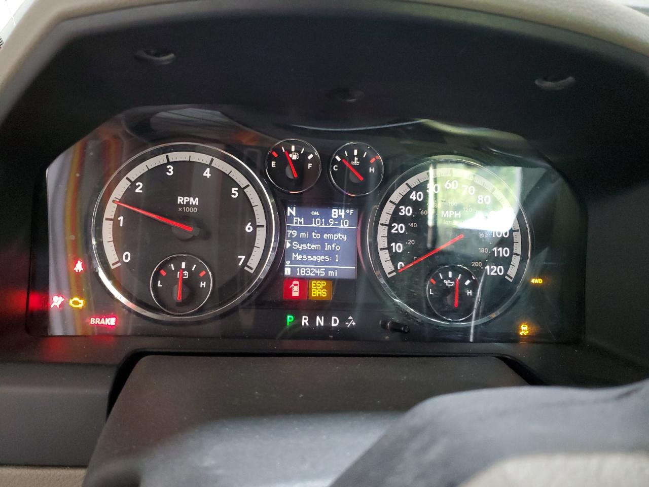 2009 Dodge Ram 1500 VIN: 1D3HV18P09S727790 Lot: 85814785