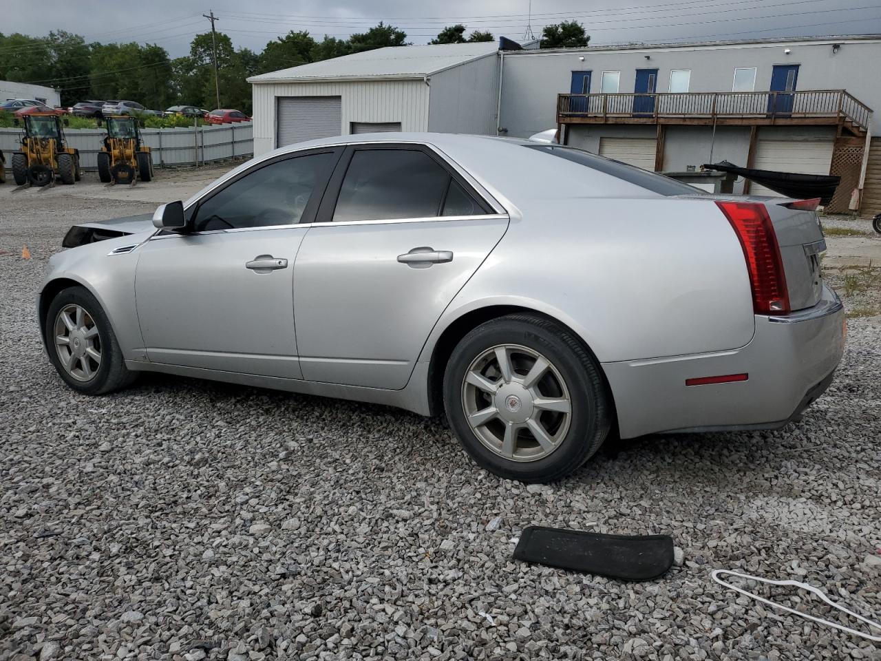 2009 Cadillac Cts silver null gas 1G6DF577290148912 photo #3