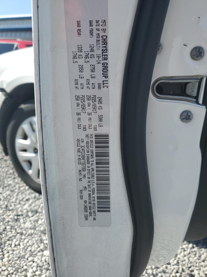 2015 Dodge Journey Se VIN: 3C4PDCAB4FT557350 Lot: 70253465