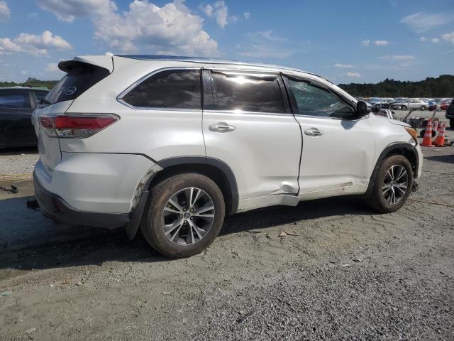  TOYOTA HIGHLANDER 2016 Белы
