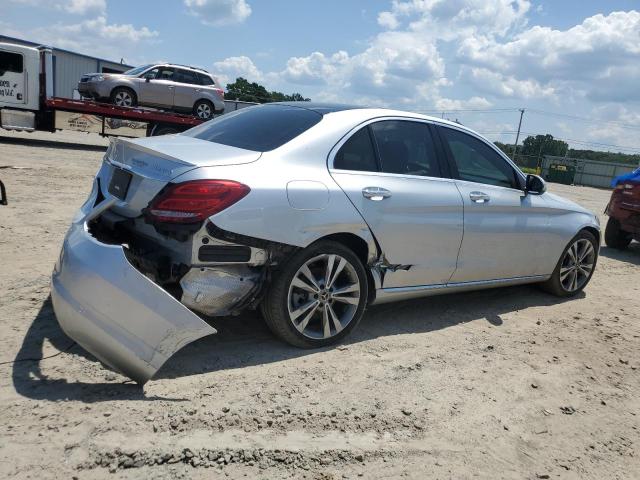  MERCEDES-BENZ C-CLASS 2018 Серебристый