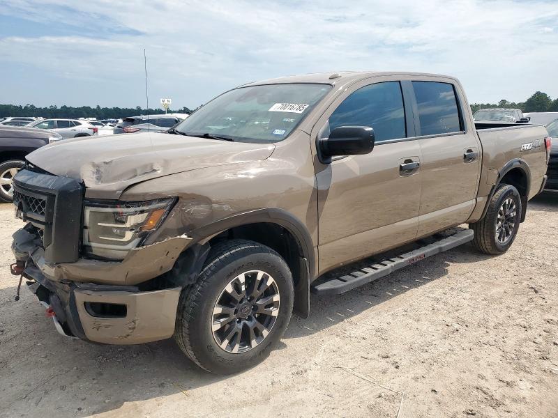  NISSAN TITAN 2021 Brown