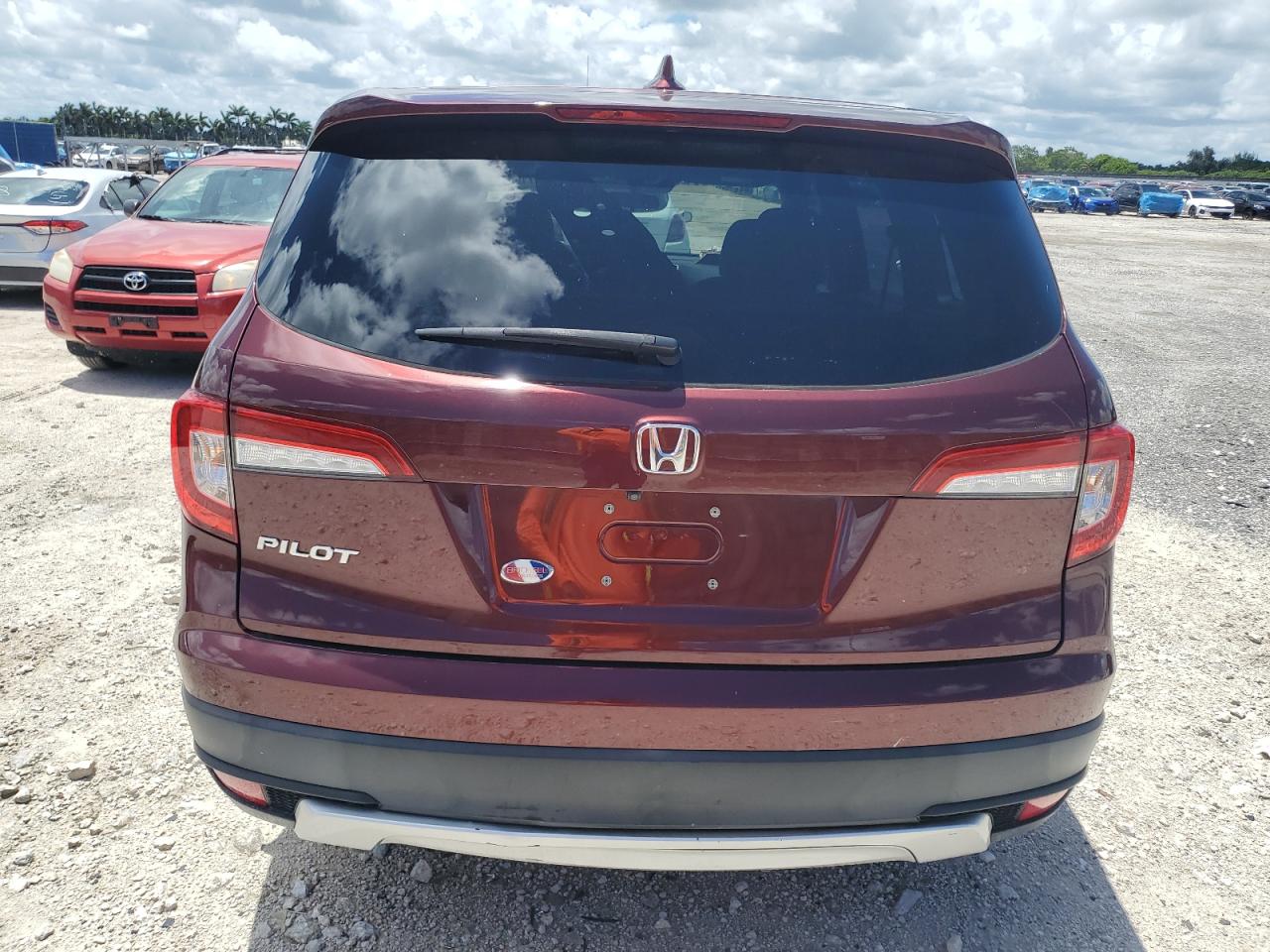 2021 Honda Pilot Ex VIN: 5FNYF5H39MB008599 Lot: 67192165