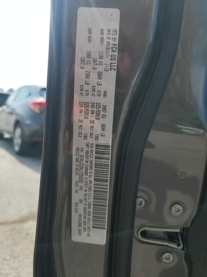 2018 Jeep Compass Limited VIN: 3C4NJDCB0JT259292 Lot: 69104525