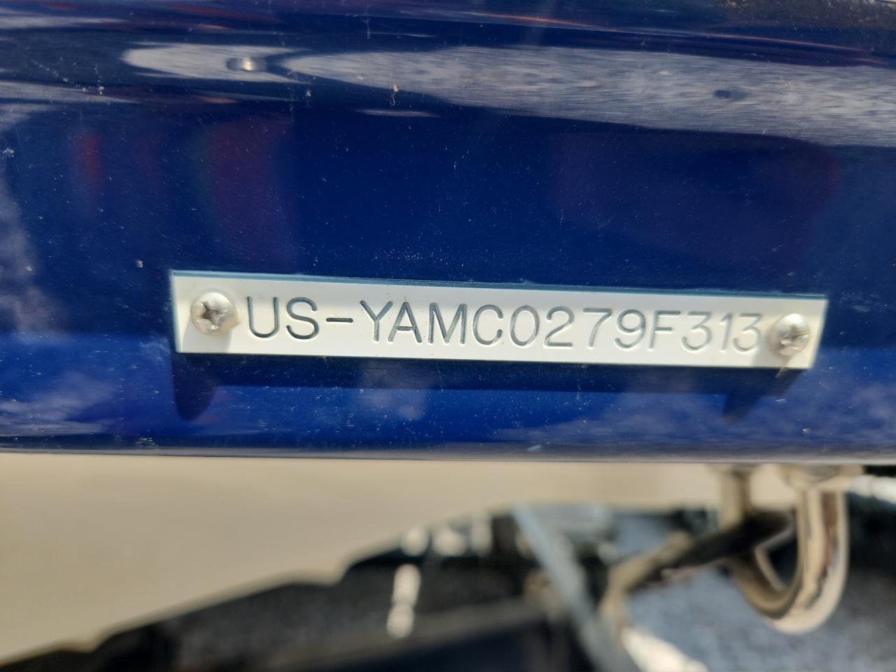 2013 Yamaha Boat VIN: YAMC0279F313 Lot: 62478985