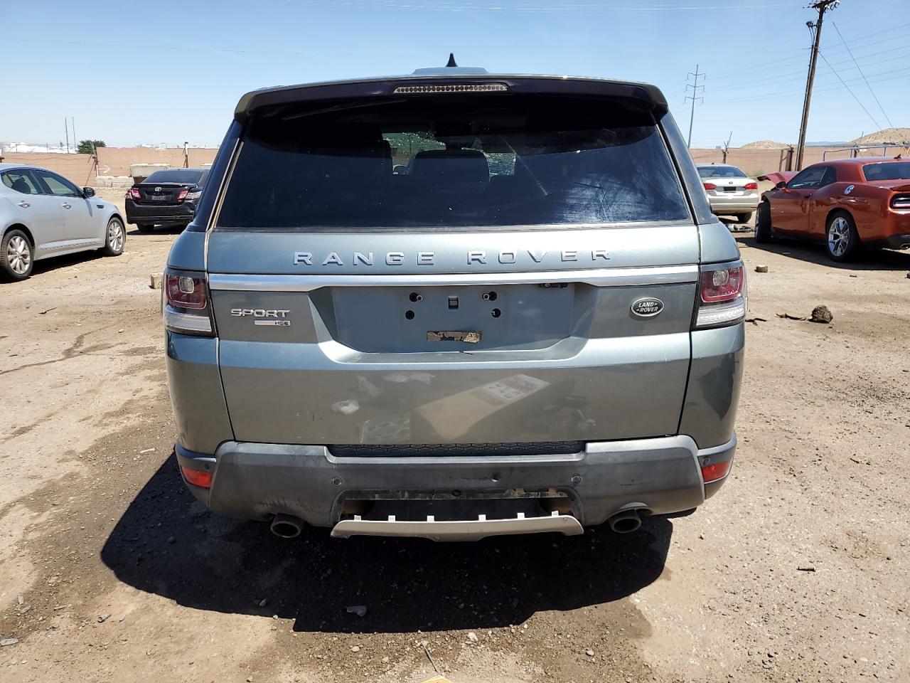 2017 Land Rover Range Rover Sport Hse VIN: SALWR2FV2HA169787 Lot: 67454915