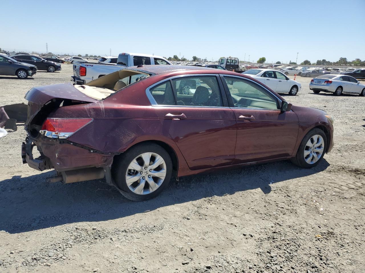 2009 Honda Accord Exl brown null gasoline 1HGCP26869A107760 photo #4