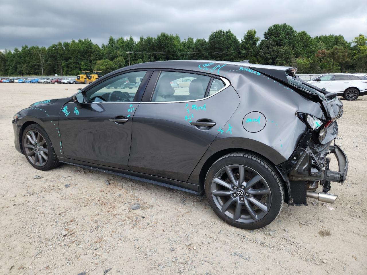 2020 Mazda 3 Preferred grey null gas JM1BPAMM4L1168973 photo #3