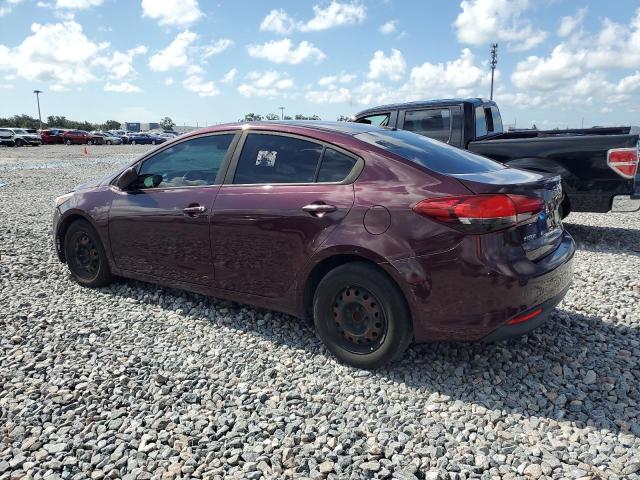  KIA FORTE 2018 Бургунди