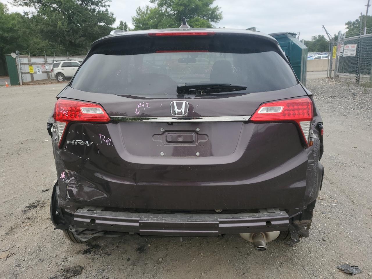 2022 Honda Hr-V Ex VIN: 3CZRU5H52NM727034 Lot: 69316455