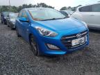 2015 HYUNDAI I30 S BLUE for sale at Copart WOLVERHAMPTON