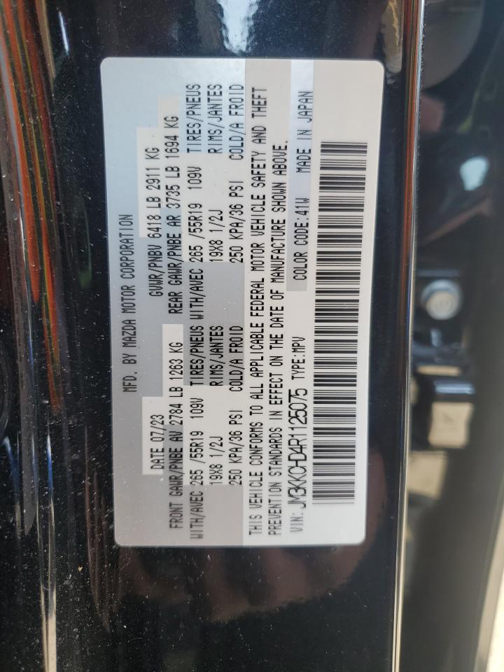 2024 Mazda Cx-90 Preferred Plus VIN: JM3KKCHD4R1125075 Lot: 67631455