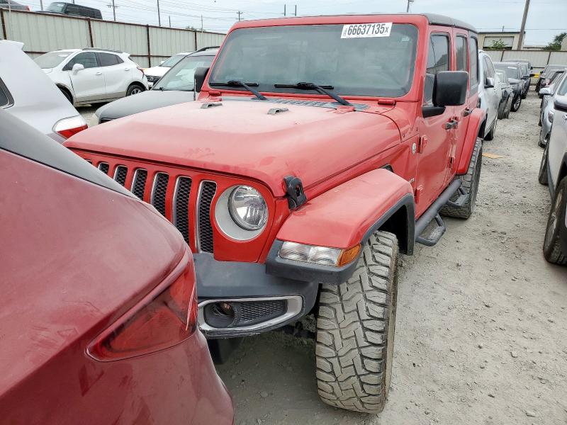  JEEP WRANGLER 2019 Czerwony