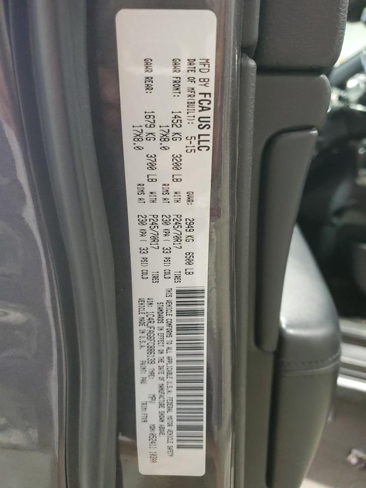 2015 Jeep Grand Cherokee Laredo VIN: 1C4RJFAG6FC886139 Lot: 70280585