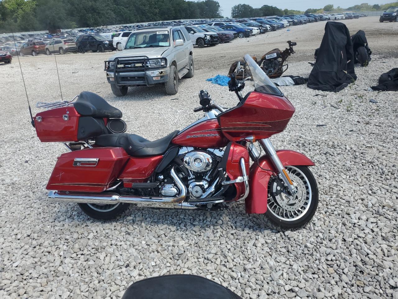 2013 Harley-Davidson Fltru Road Glide Ultra red null gas 1HD1KGM10DB681425 photo #1