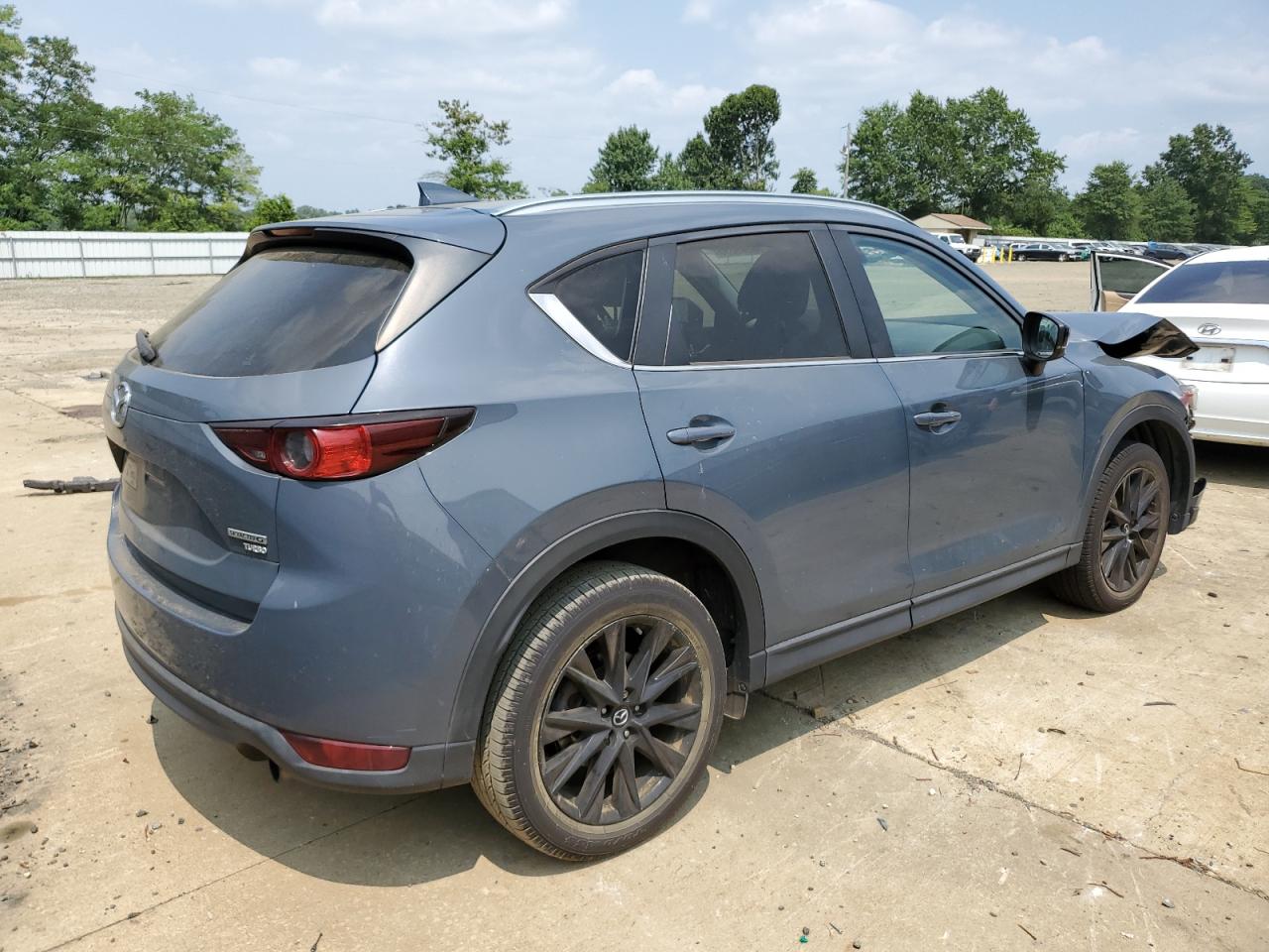 2021 Mazda Cx-5 Carbon Edition blue null gas JM3KFBCY4M0354699 photo #4