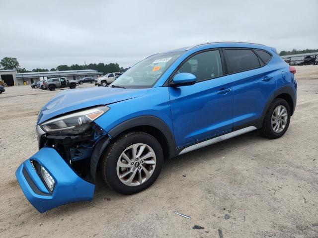  HYUNDAI TUCSON 2018 Синий