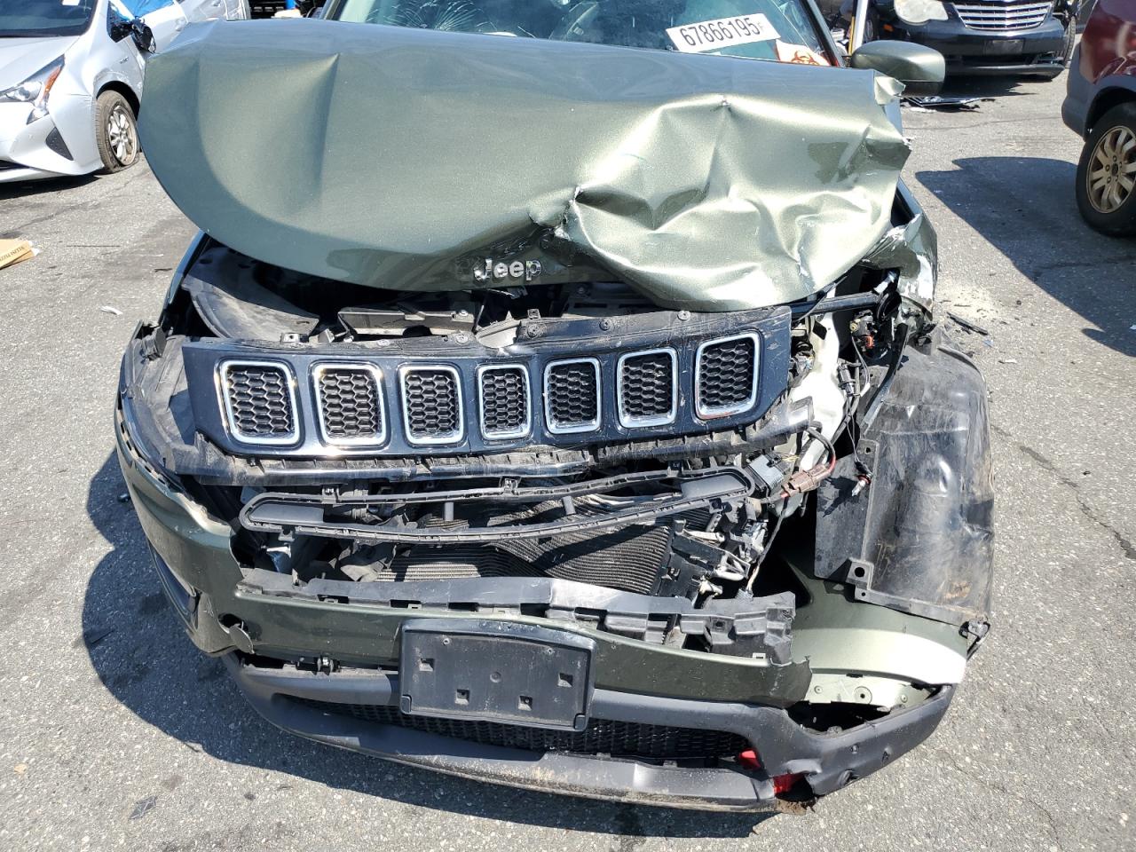 2019 Jeep Compass Latitude VIN: 3C4NJDBB8KT839716 Lot: 67866195