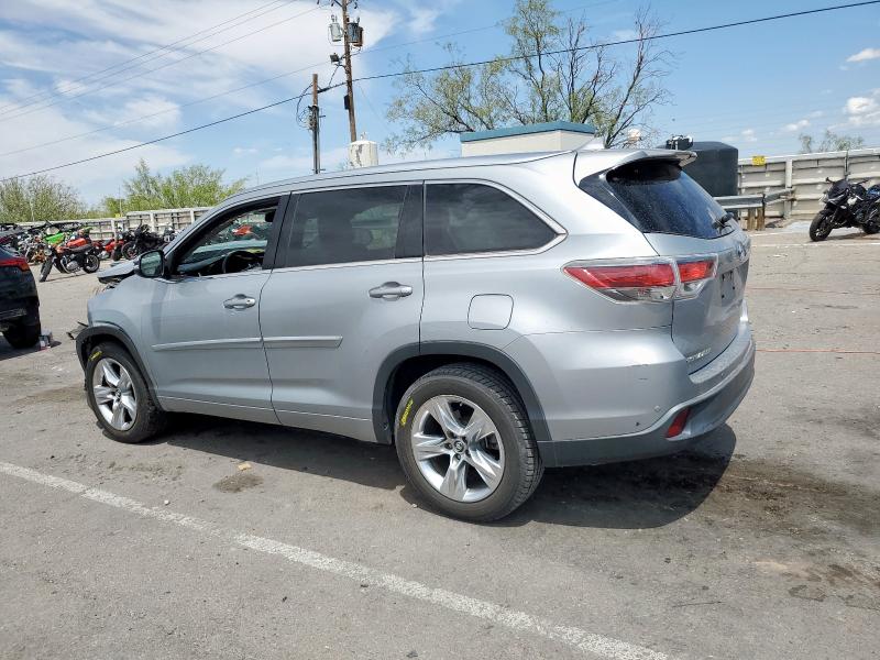  TOYOTA HIGHLANDER 2016 Серебристый