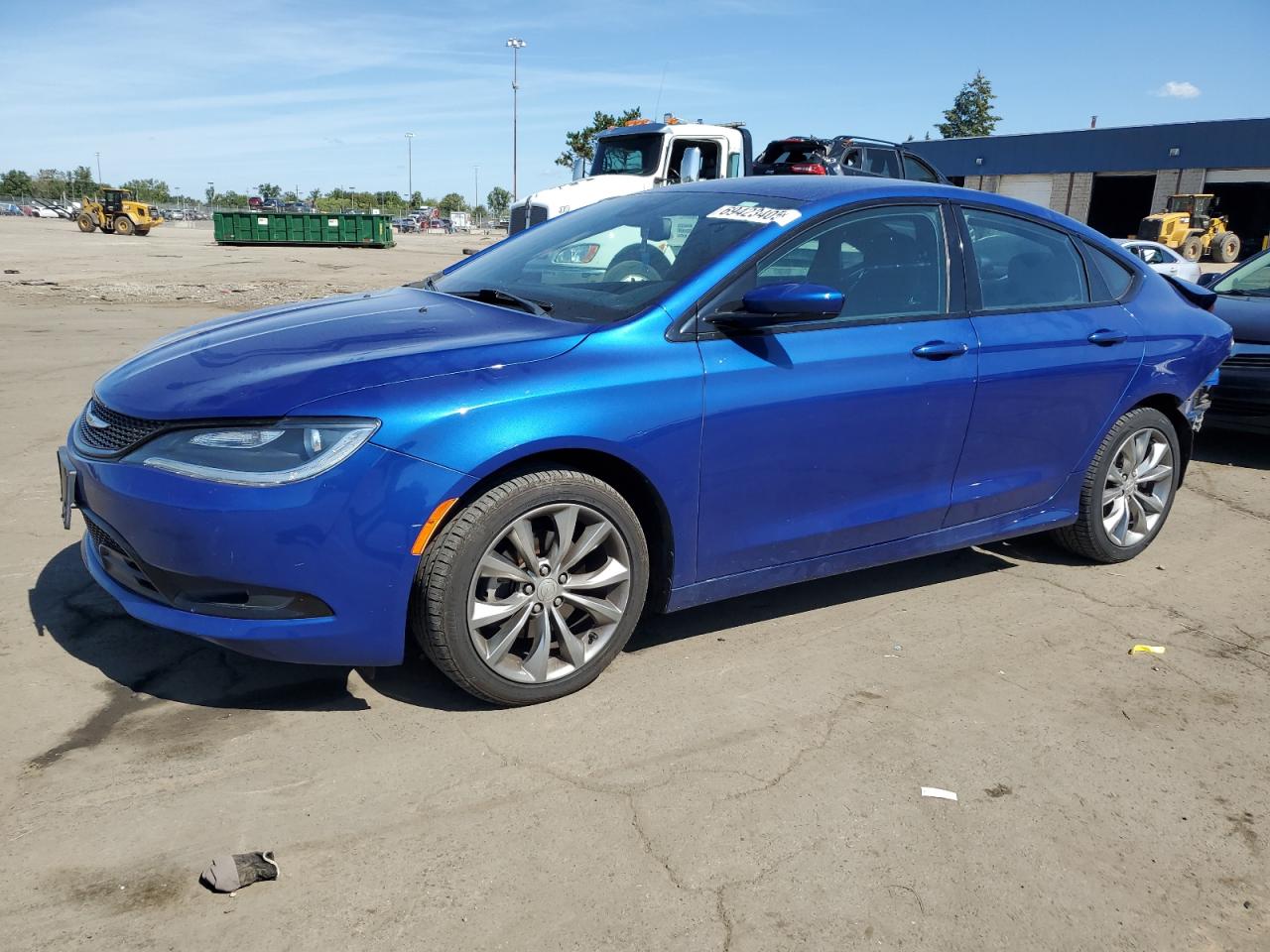 2016 Chrysler 200 S blue null gas 1C3CCCBBXGN114173 photo #1
