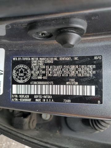 2013 TOYOTA VENZA LE  