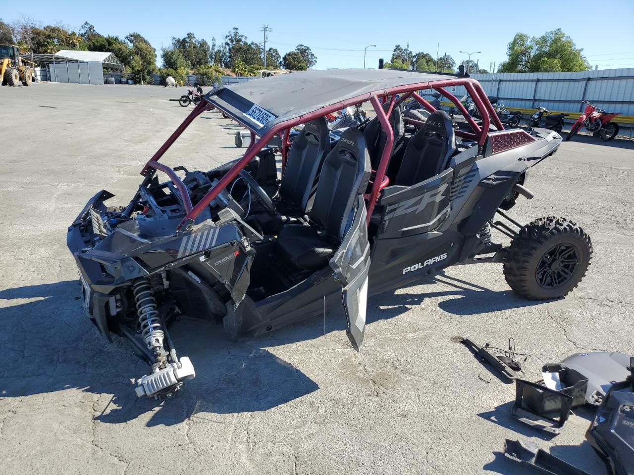 2021 Polaris Rzr Turbo S 4 two_colors null gas 3NSP4L920MG621540 photo #1