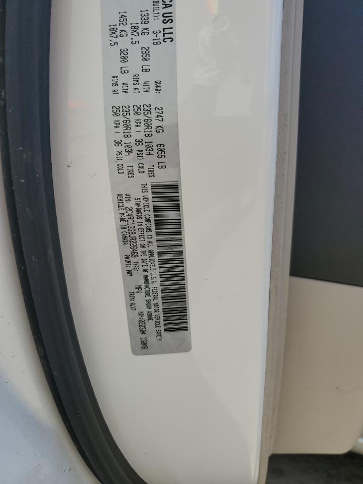 2018 Chrysler Pacifica Limited VIN: 2C4RC1GG9JR226469 Lot: 70383565