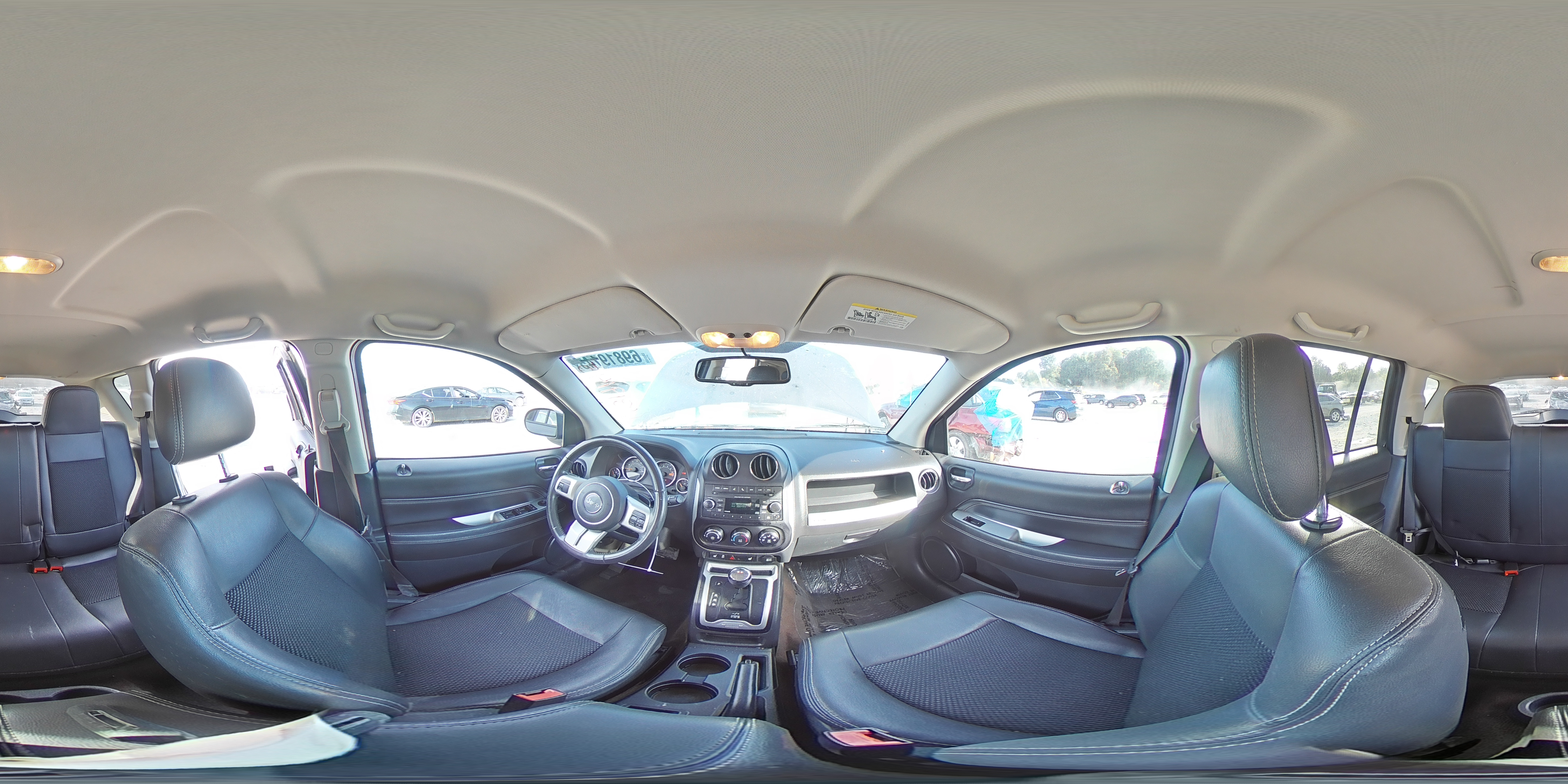 2015 Jeep Compass Latitude VIN: 1C4NJCEBXFD329191 Lot: 69819145