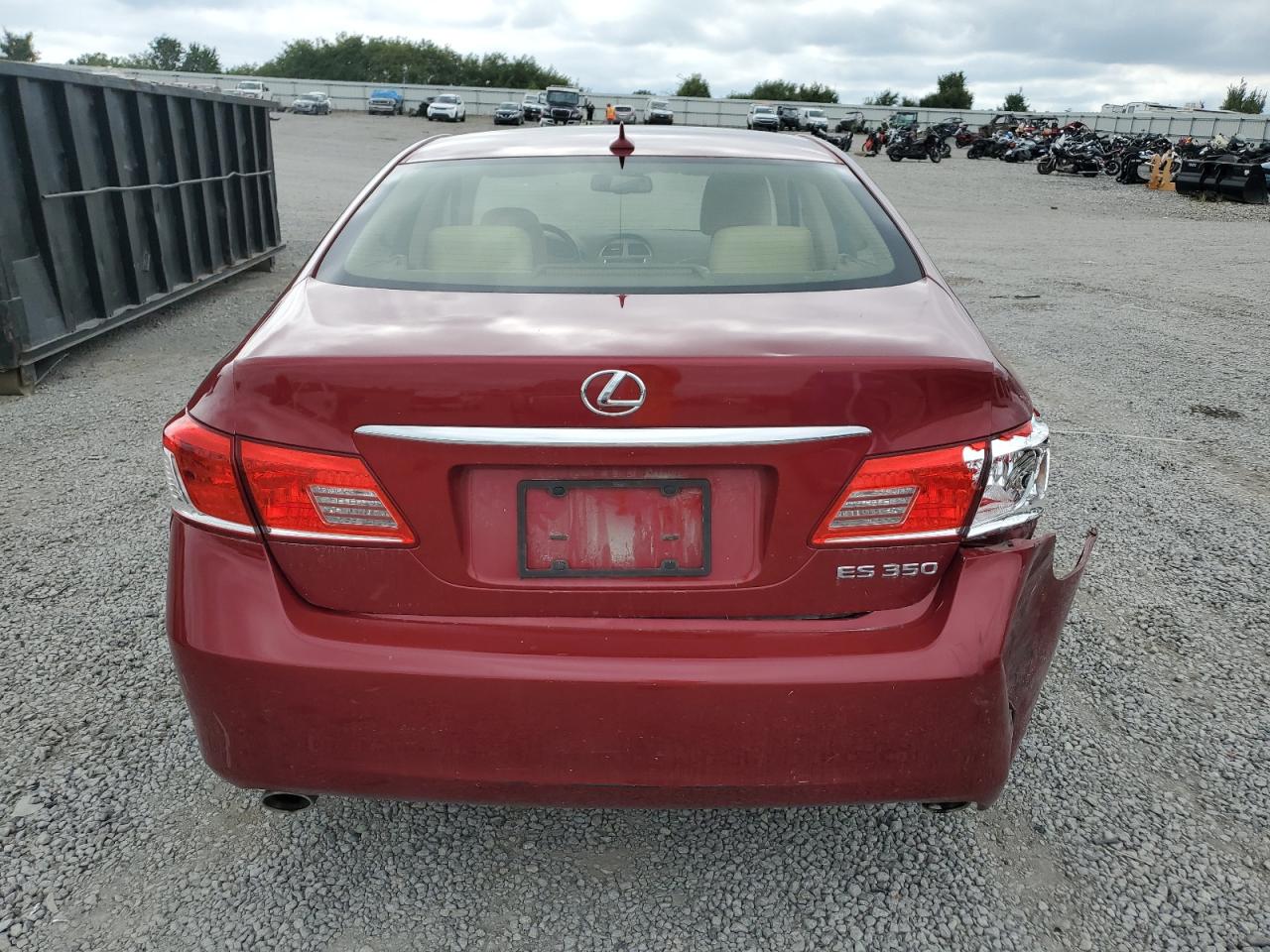 2012 Lexus Es 350 VIN: JTHBK1EGXC2503136 Lot: 66996345