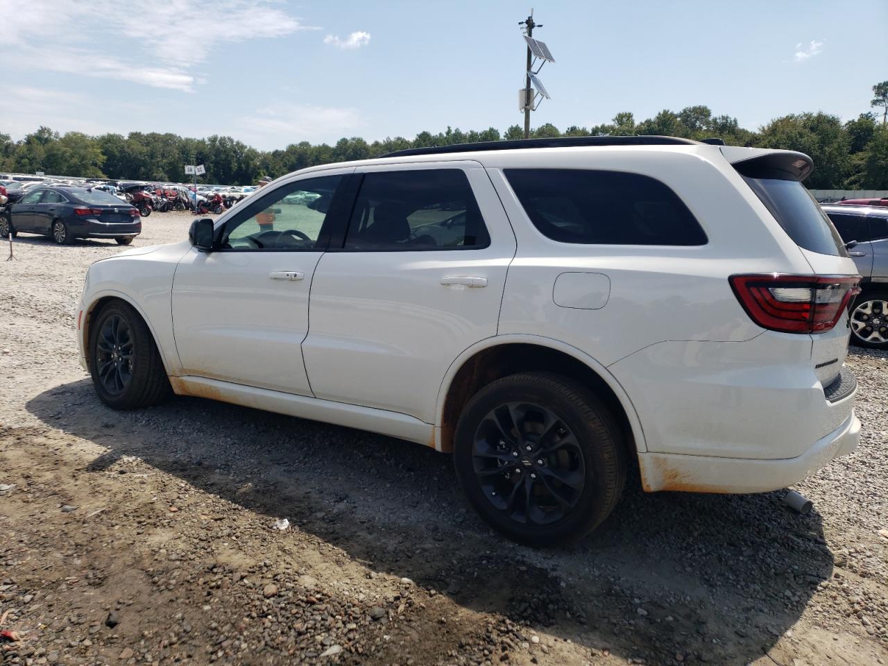 2024 Dodge Durango Sxt white null gas 1C4RDHAG3RC239382 photo #3