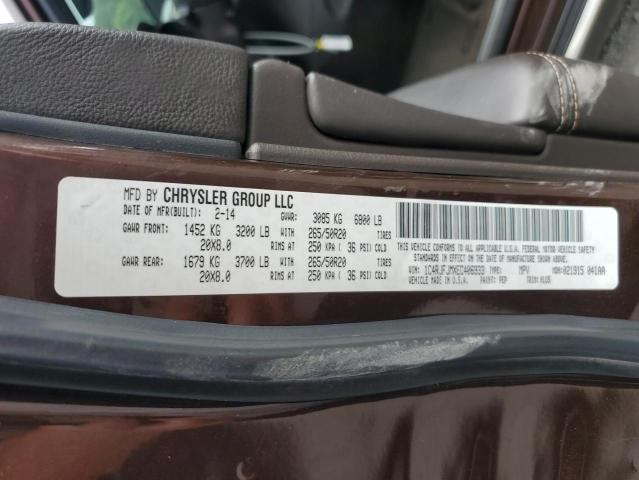 2014 JEEP GRAND CHEROKEE SUMMIT  