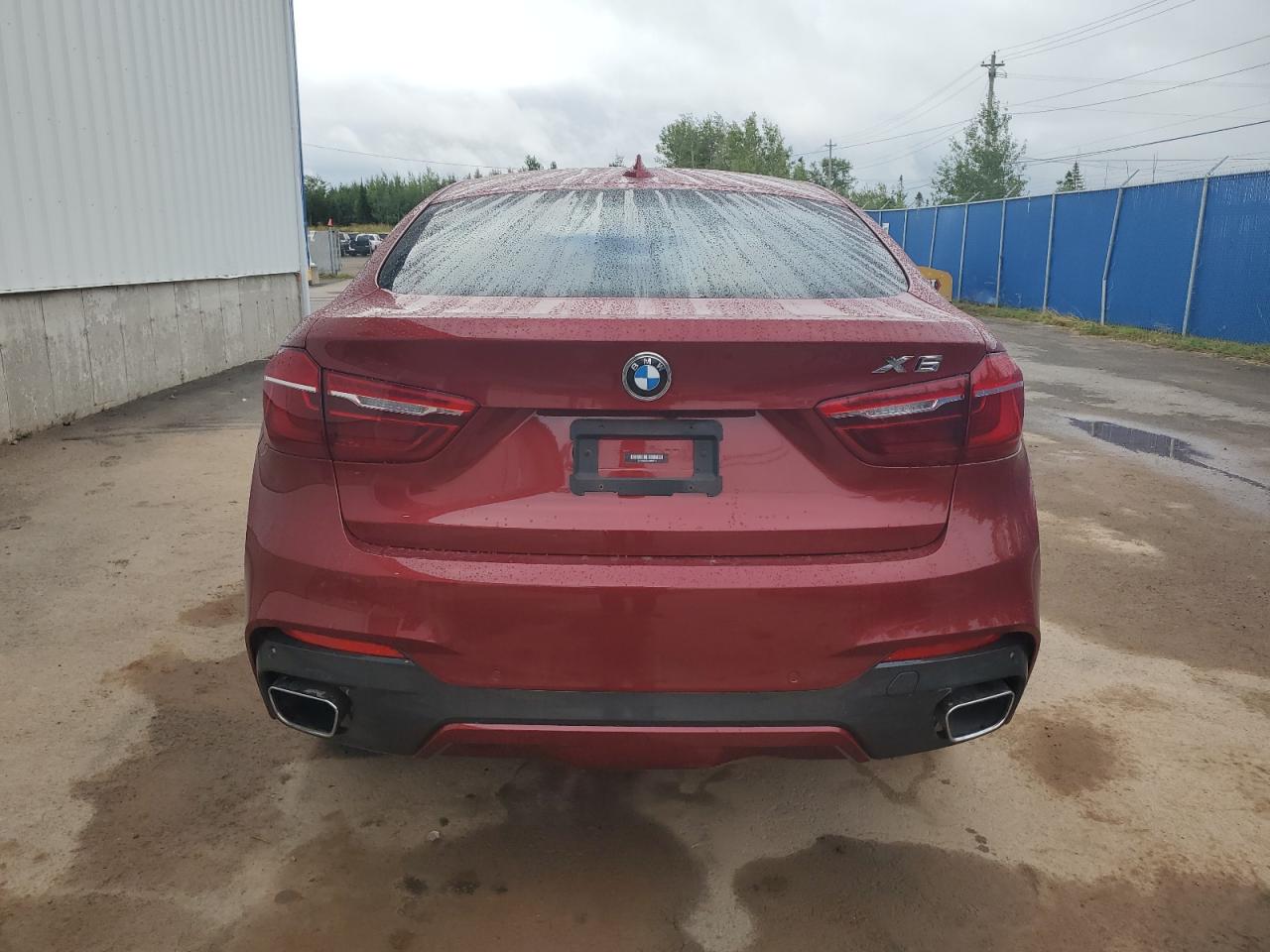 2018 BMW X6 xDrive35I VIN: 5UXKU2C51J0X50619 Lot: 70040055
