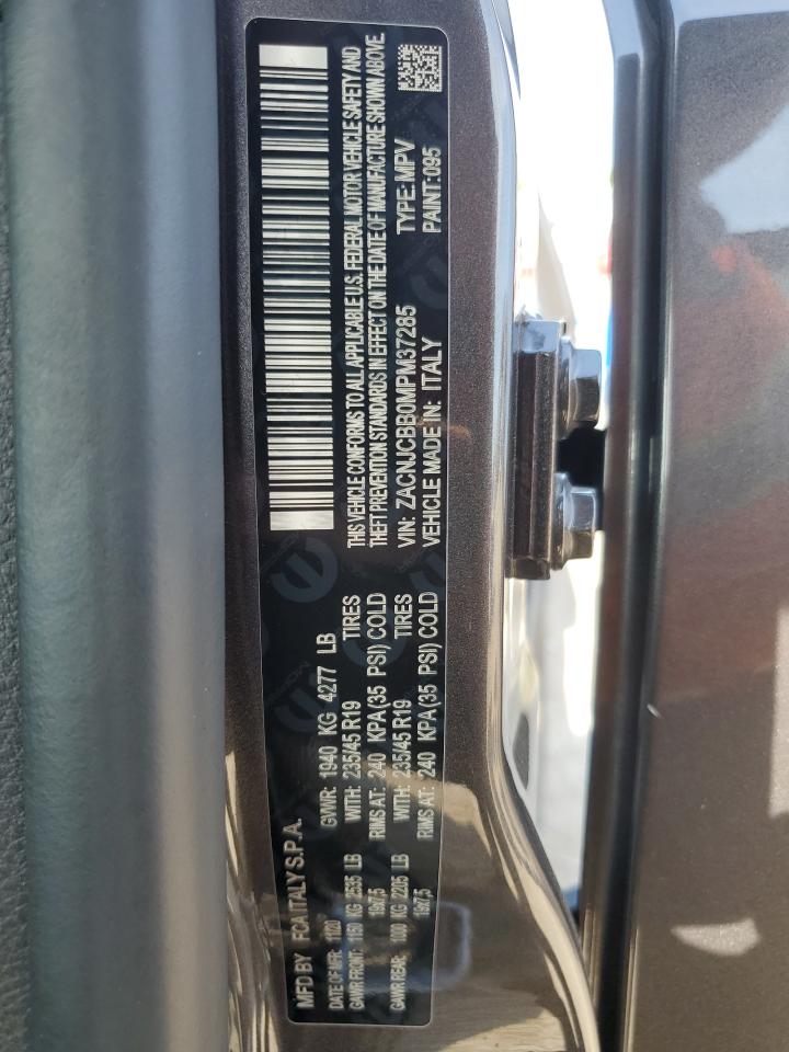 2021 Jeep Renegade Latitude VIN: ZACNJCBB0MPM37285 Lot: 68268895