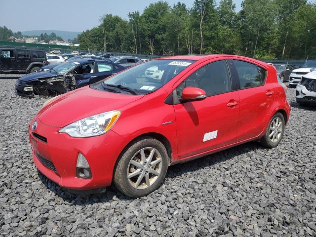 Hatchbacks TOYOTA PRIUS 2012 Czerwony
