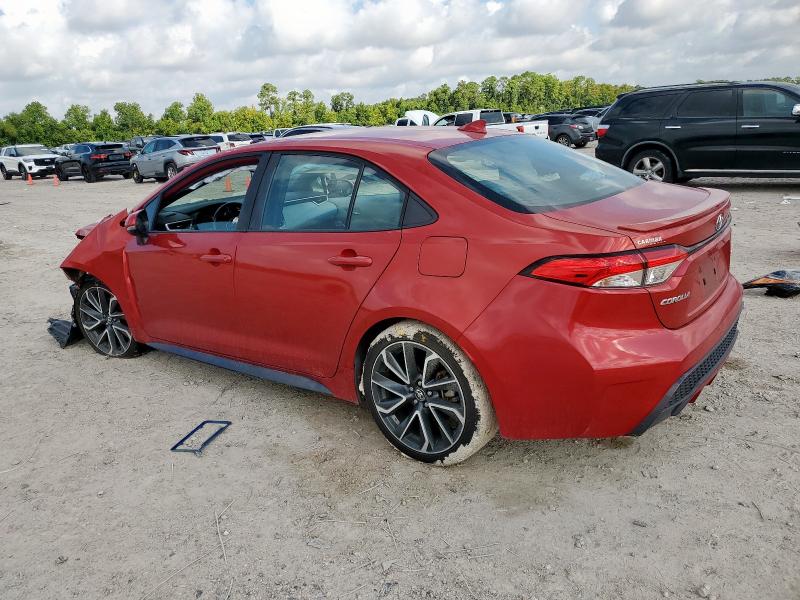  TOYOTA COROLLA 2020 Красный