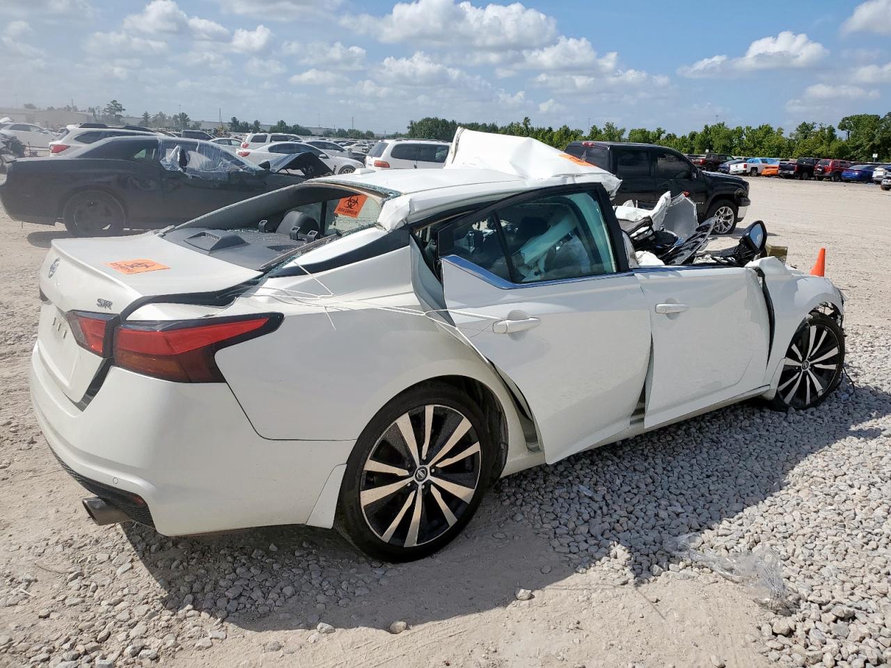 2021 Nissan Altima Sr white null gas 1N4BL4CV4MN302307 photo #4