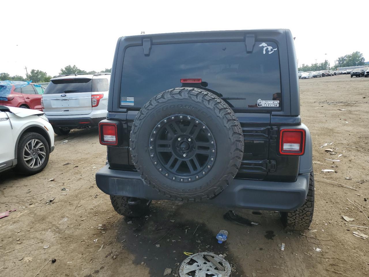 2020 Jeep Wrangler Unlimited Sport VIN: 1C4HJXDG4LW250410 Lot: 68671355