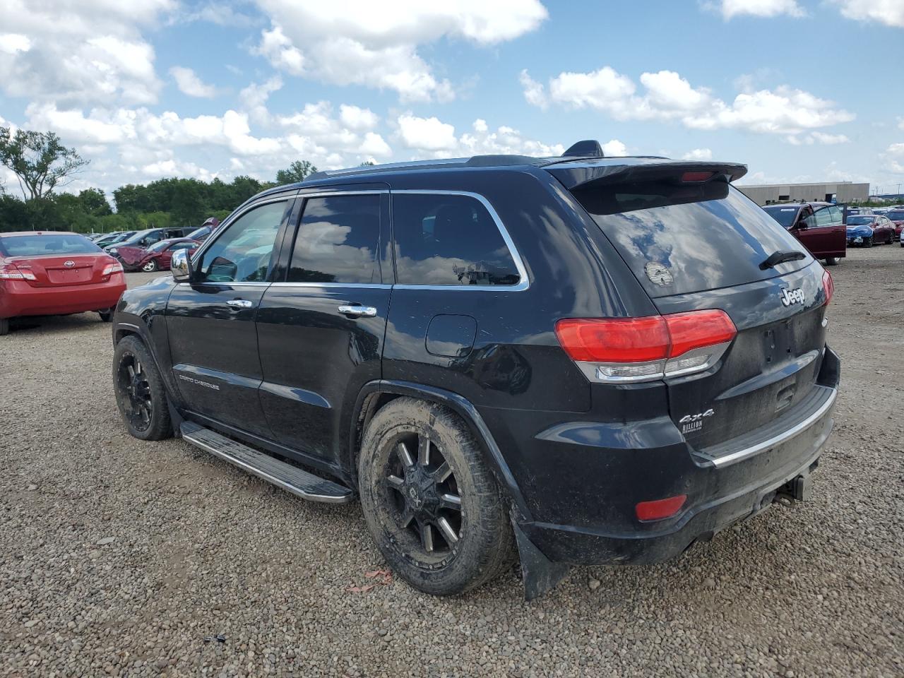 2014 Jeep Grand Cherokee Overland black null flexible 1C4RJFCG0EC255463 photo #3