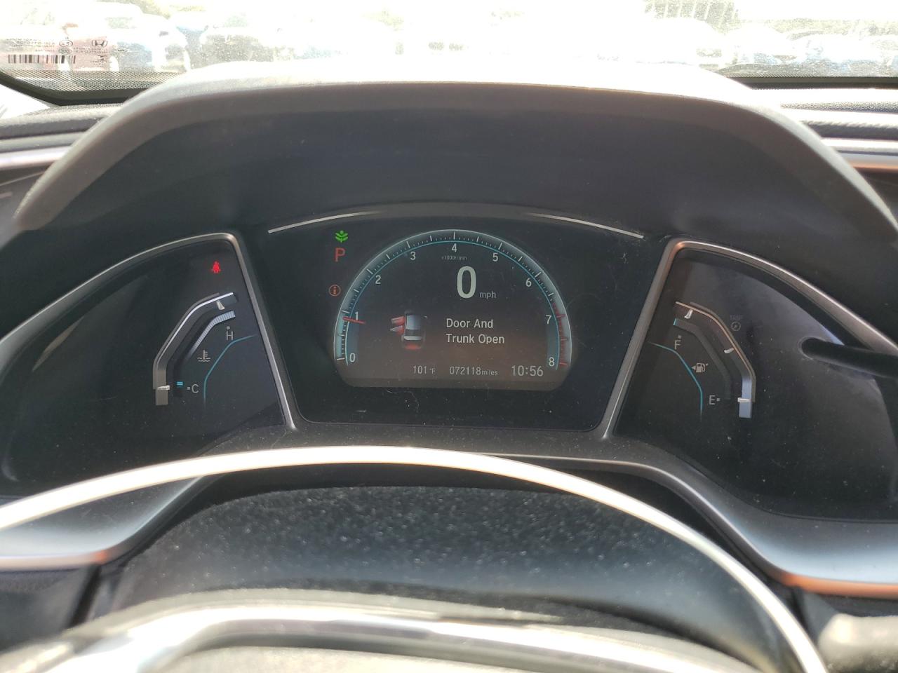 2018 Honda Civic Ex VIN: 2HGFC2F72JH516652 Lot: 71068665