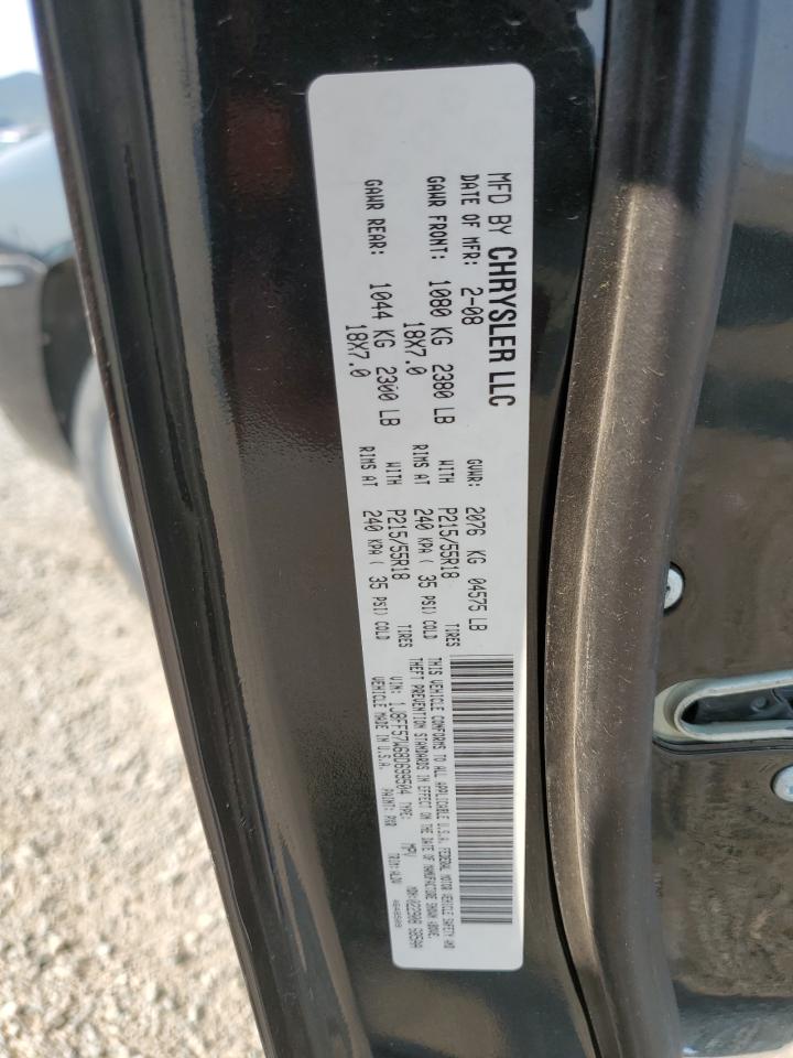 2008 Jeep Compass Limited VIN: 1J8FF57W68D699504 Lot: 69016775