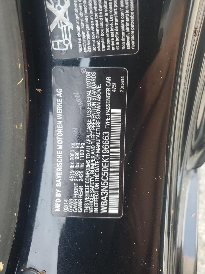2014 BMW 428 Xi VIN: WBA3N5C50EK196663 Lot: 70629765